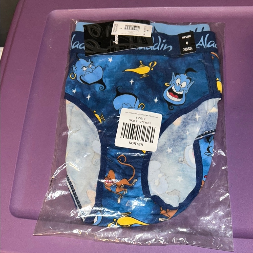 Disney Aladdin Genie Hipster panties